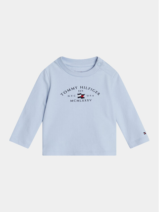 Tommy Hilfiger Blūze Essential KN0KN01918 Zils Regular Fit