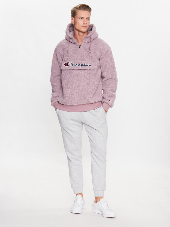 Champion Champion Fliis Hooded Half Zip 218092 PS162 Roosa
