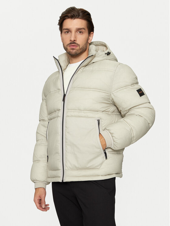 BOSS Boss Daunenjacke Okobra1 50535994 Beige Relaxed Fit