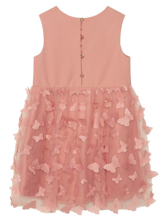 Guess Guess Elegantes Kleid K6RK21 KAUH0 Korallenfarben Regular Fit