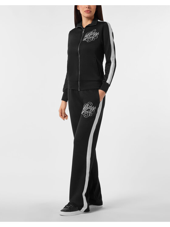 PHILIPP PLEIN PHILIPP PLEIN Bluza 27215 Czarny Jogger Fit