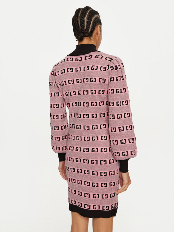 Gaudi Gaudi Džemper haljina 421BD13005 Ružičasta Loose Fit