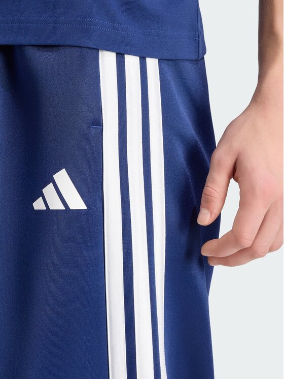 adidas adidas Spodnie materiałowe 165294 Niebieski Loose Fit