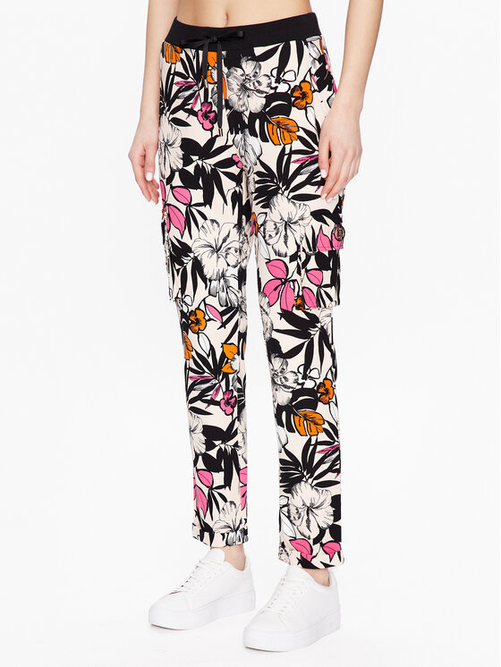 Liu Jo Sport Pantaloni trening TA3069 J6182 Bej Regular Fit Bej imagine noua