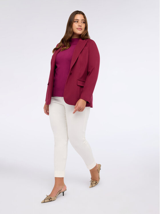 Fiorella Rubino Fiorella Rubino Giacca di transizione Q540T000223N036 Bordeaux Regular Fit