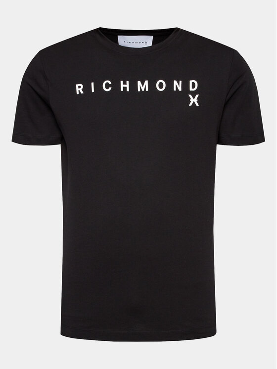 Richmond X Marškinėliai UMA23082TS Juoda Regular Fit