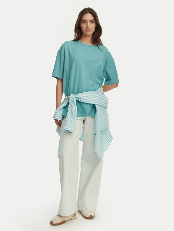 Billabong Billabong Majica Reach For Sunshine EBJZT00478 Turkizna Loose Fit