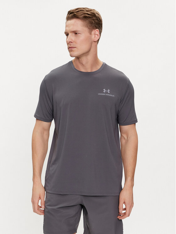 Under Armour Under Armour Funkční tričko Ua Rush Energy Ss 1383973-025 Šedá Loose Fit