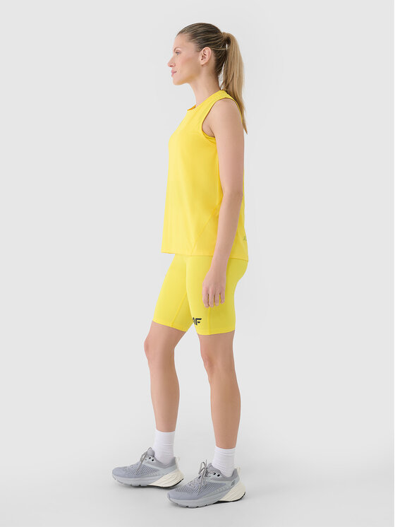 4F 4F Kolarki NOS Żółty Slim Fit