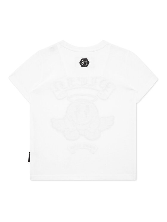 PHILIPP PLEIN PHILIPP PLEIN T-Shirt 19955 Biały Regular Fit