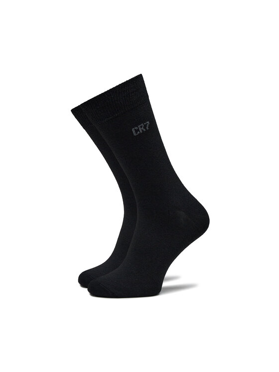 Cristiano Ronaldo CR7 Cristiano Ronaldo CR7 Set di 7 paia di calzini lunghi unisex 8190-80-9000 Nero