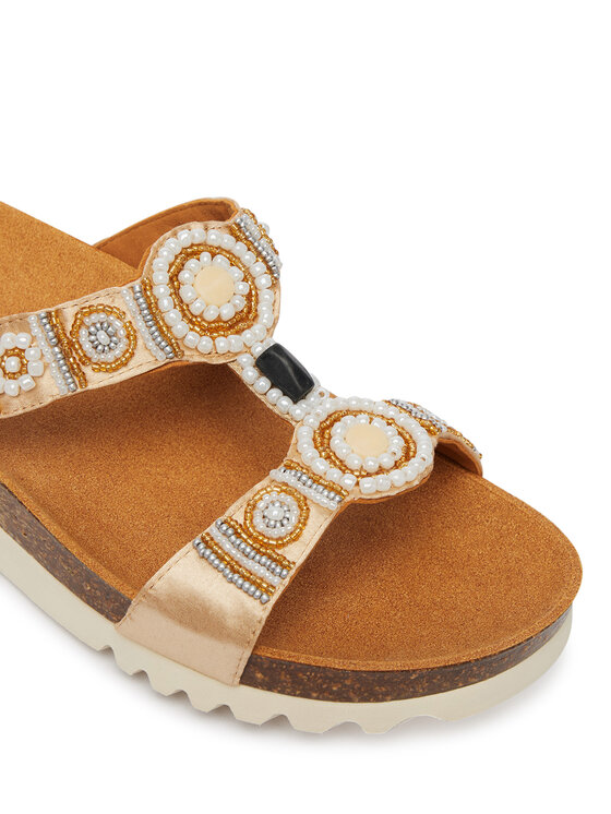 Scholl Scholl Шльопанці New Bogota MF26607 Золотий