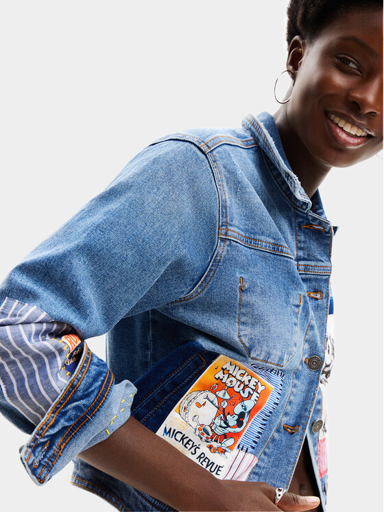 Giacca jeans desigual clearance