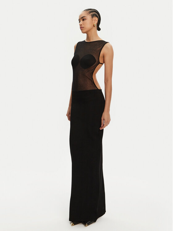 JACQUEMUS JACQUEMUS Večernja haljina 251KN592-2434 Crna Regular Fit