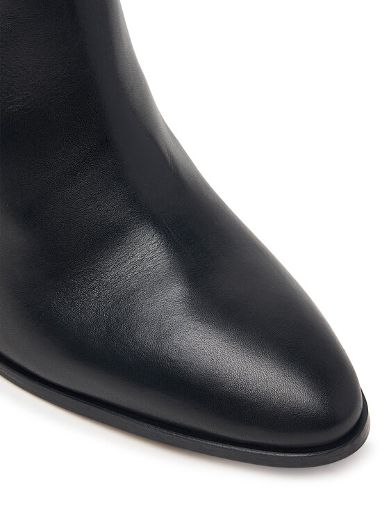 Tommy Hilfiger Tommy Hilfiger Ilgaauliai Clean Tubular Knee Boot FW0FW09584 Juoda