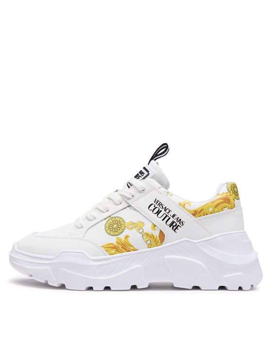 Versace Jeans Couture Versace Jeans Couture Laisvalaikio batai 75YA3SC2 Balta