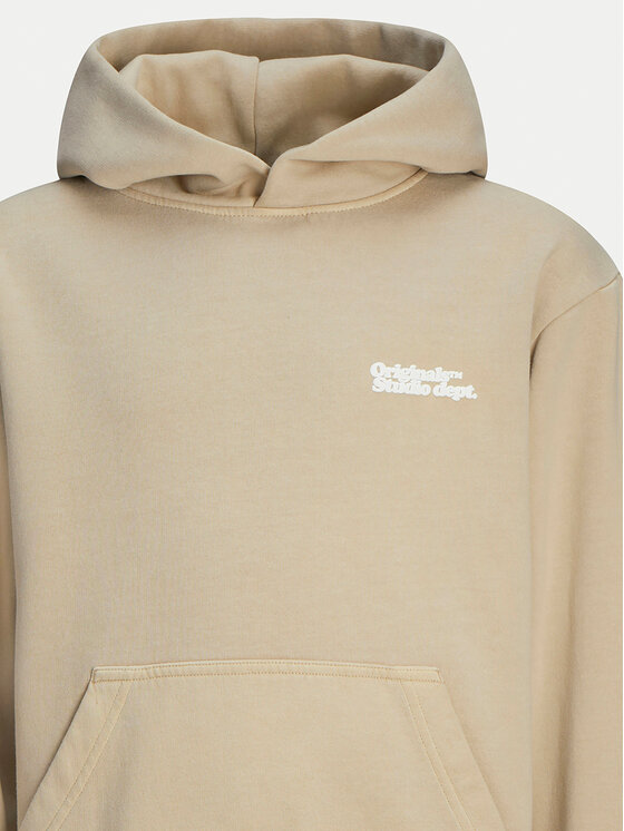 Jack&Jones Junior Jack&Jones Junior Majica dugih rukava Vermont Wash 12263296 Bež Loose Fit