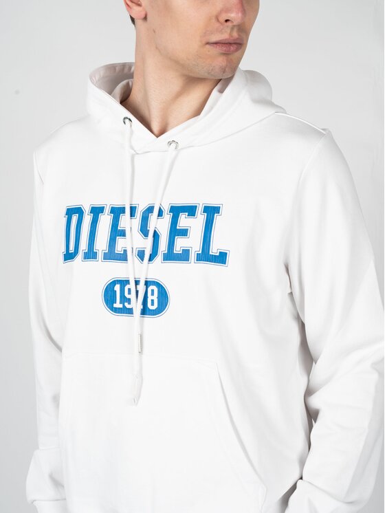 Diesel Diesel Μπλούζα A03826-0HAYT-100 Λευκό Regular Fit