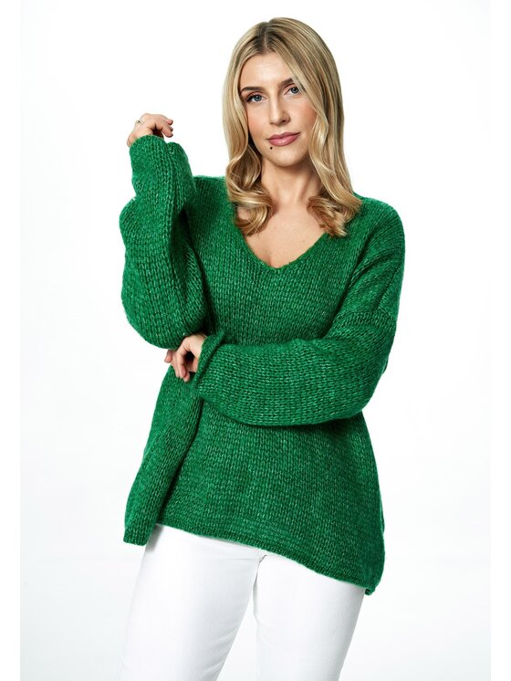 FIGL FIGLFIGL Maglione M899 Verde Oversize