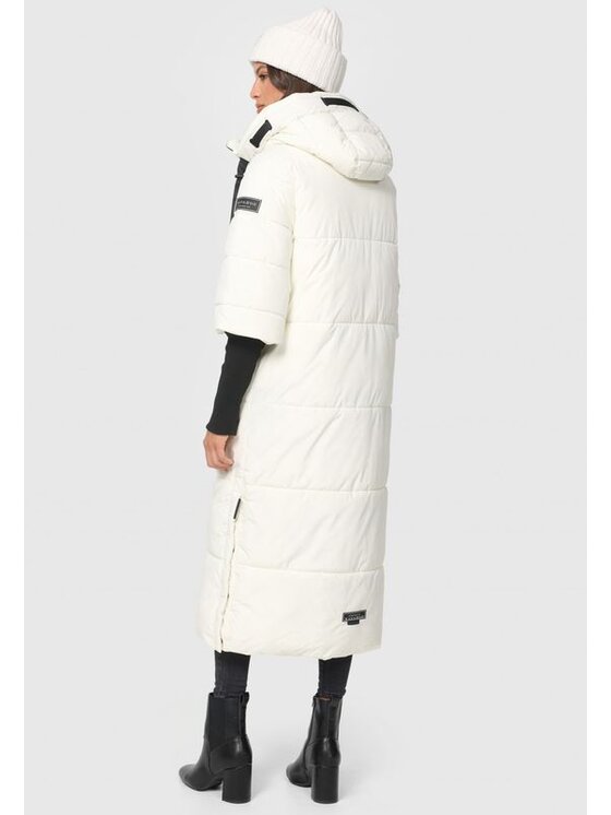 Navahoo Navahoo Kurtka zimowa Ciao miau Biały Casual Fit