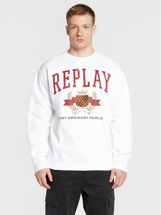 Replay felpa hot sale