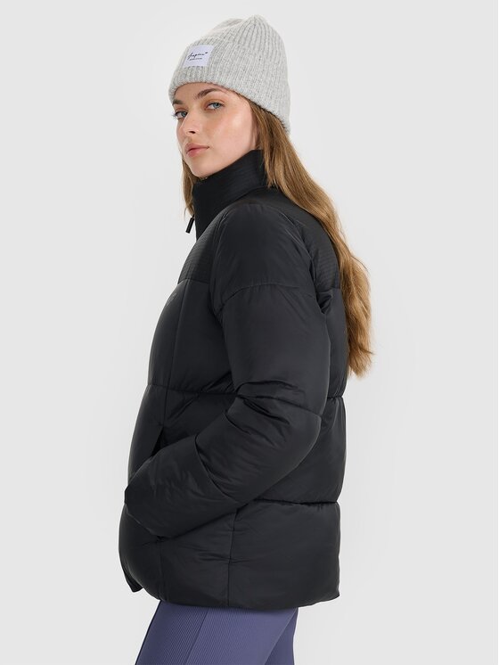 4F 4F Giubbotto piumino 4FWAW25TDJAF581-20S Nero Regular Fit