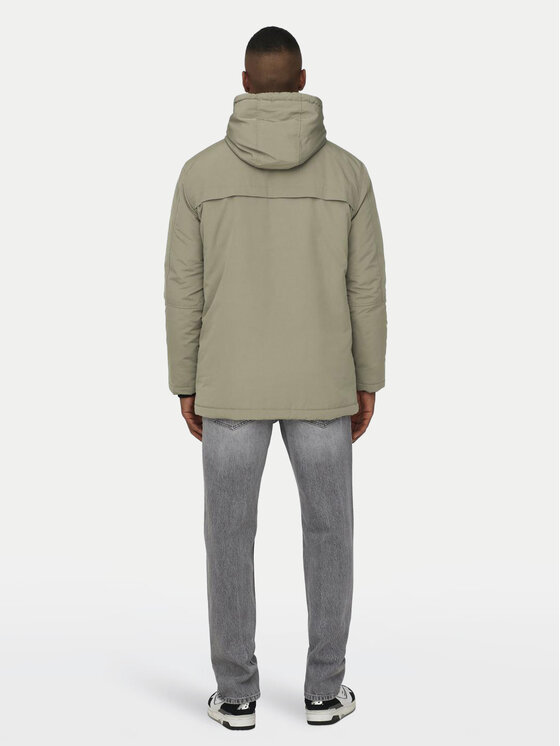 Only & Sons Only & Sons Parka Jayden 22022654 Beżowy Regular Fit