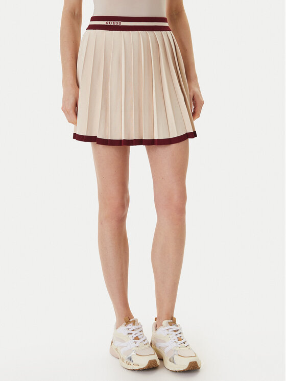 Guess Guess Gonna plissettata V6GD04 Z0649 Beige Regular Fit