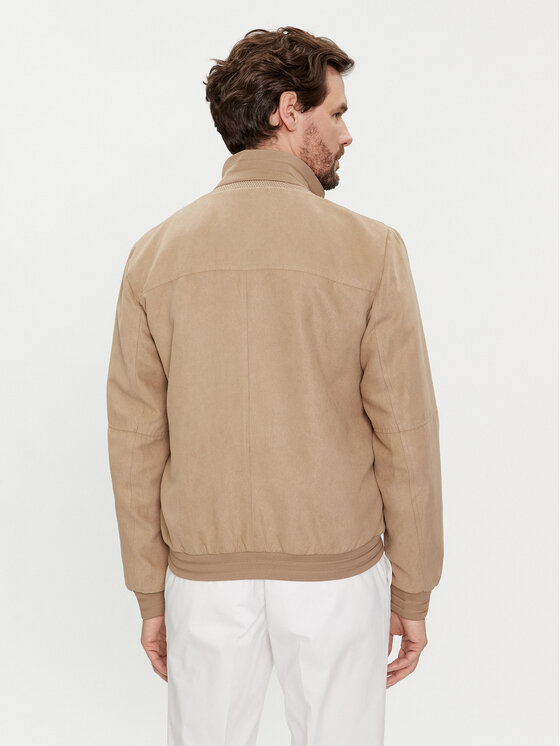 Geox Geox Kurtka bomber Blainey M4520P T2976 F5245 Brązowy Regular Fit