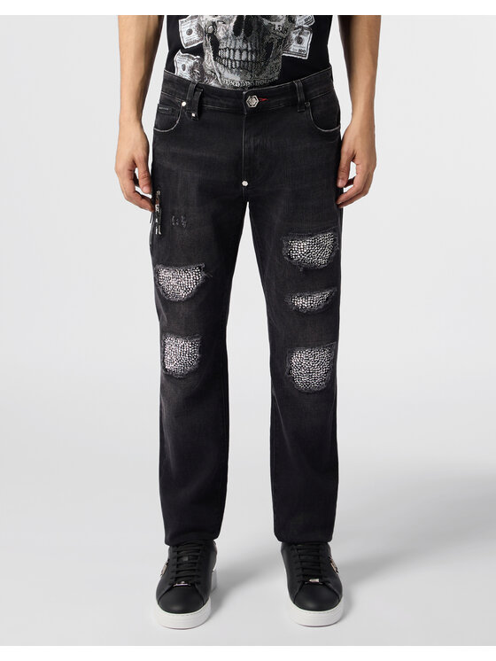 PHILIPP PLEIN PHILIPP PLEIN Jeans 31236 Nero Skinny Fit