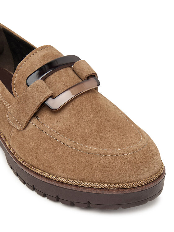 Tamaris Tamaris Chunky loafers 1-24722-43 Beige