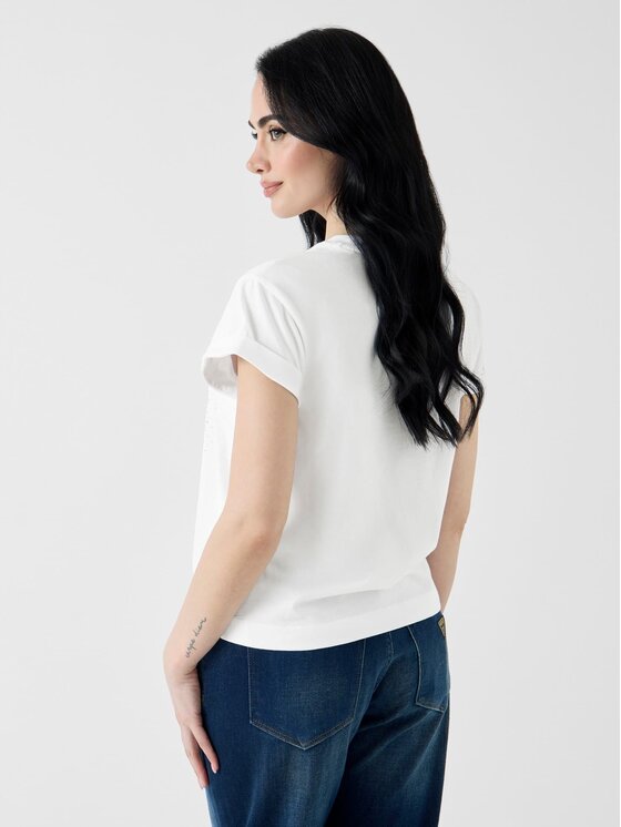 Guess Guess T-Shirt 182757 Biały Classic Fit