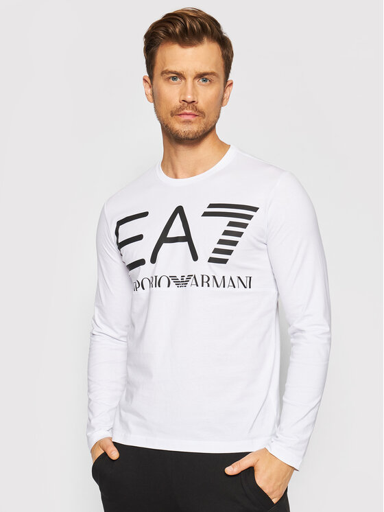 Longsleeve 6KPT30 PJ6EZ 1100 Bianco Regular Fit