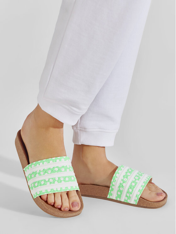 adidas adidas Șlapi adilette w GX9484 Verde