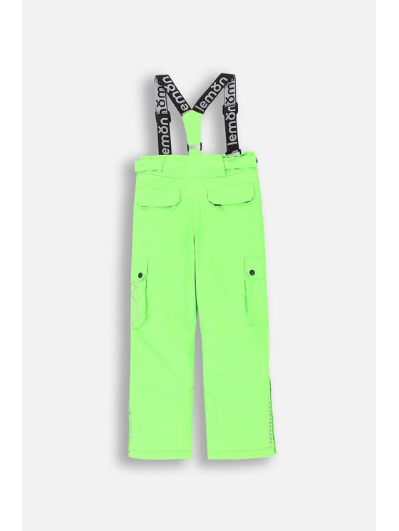Lemon Explore Lemon Explore Spodnie narciarskie ZL4119205OSB-011 Zielony Regular Fit