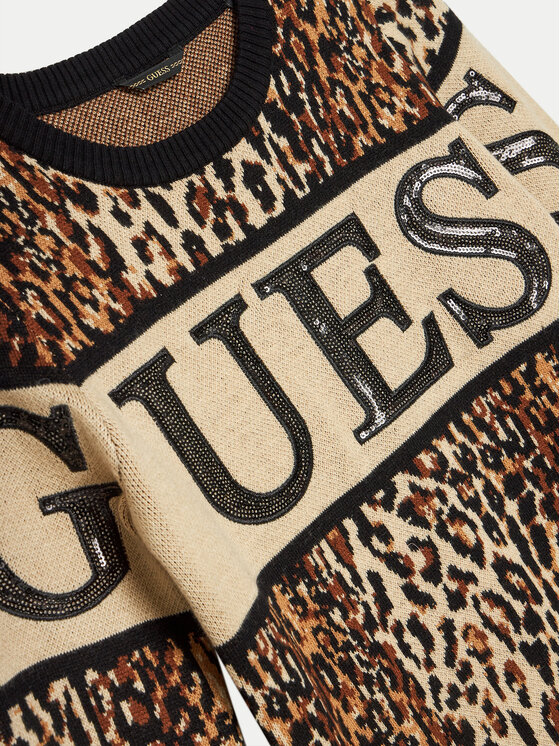 Maglia leopardata guess deals