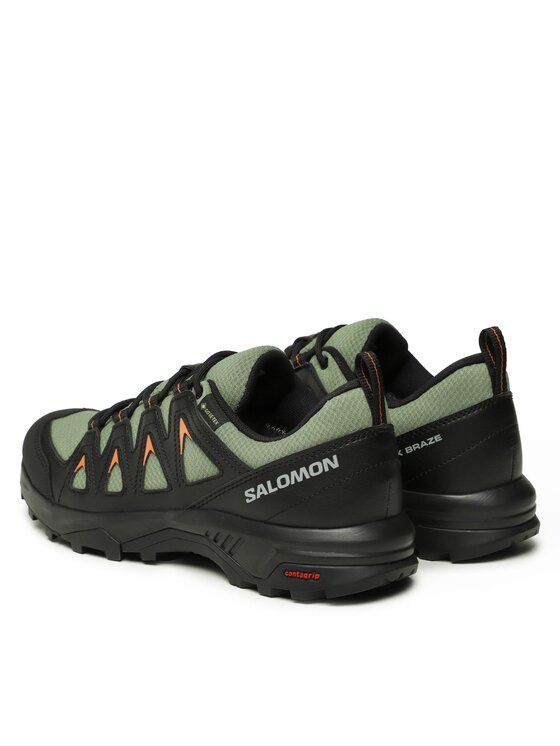 Salomon Salomon Туристически X Braze GORE-TEX L47180600 Зелен
