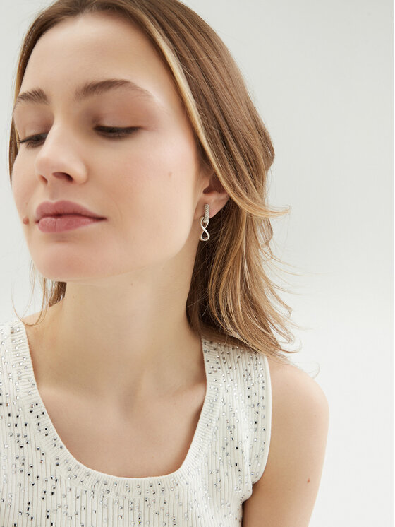 Guess Guess Kõrvarõngad JUBE05 051JW Hõbedane