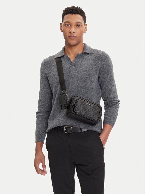 MICHAEL Michael Kors MICHAEL Michael Kors Τσαντάκι Hudson 33U2LHDC2B Μαύρο