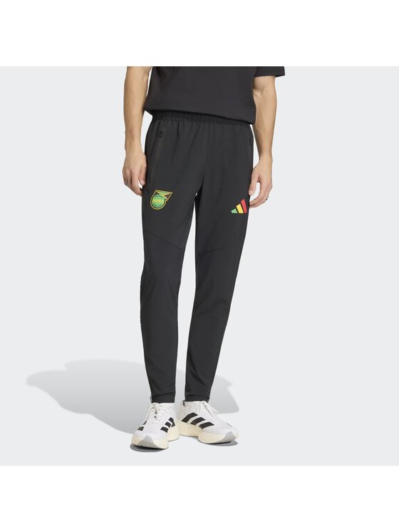 adidas adidas Spodnie materiałowe 165028 Czarny Regular Fit