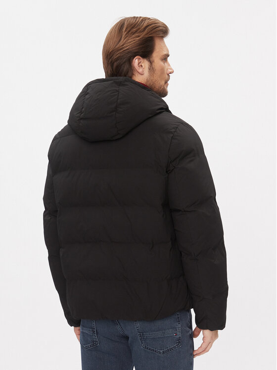 Tommy Hilfiger Tommy Hilfiger Télikabát MW0MW33958 Fekete Regular Fit