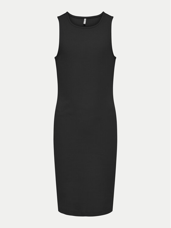 Kids ONLY Kids ONLY Igapäevane kleit Belfast 15324397 Must Slim Fit