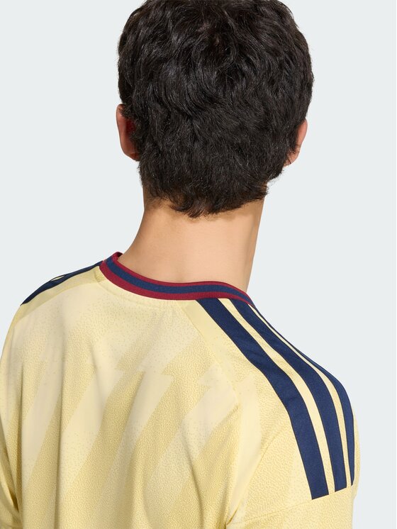adidas adidas Koszulka techniczna 171984 Żółty Slim Fit