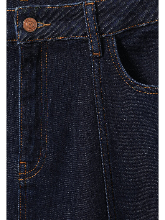 TATUUM TATUUM Spódnica jeansowa DETI Granatowy Flare Fit