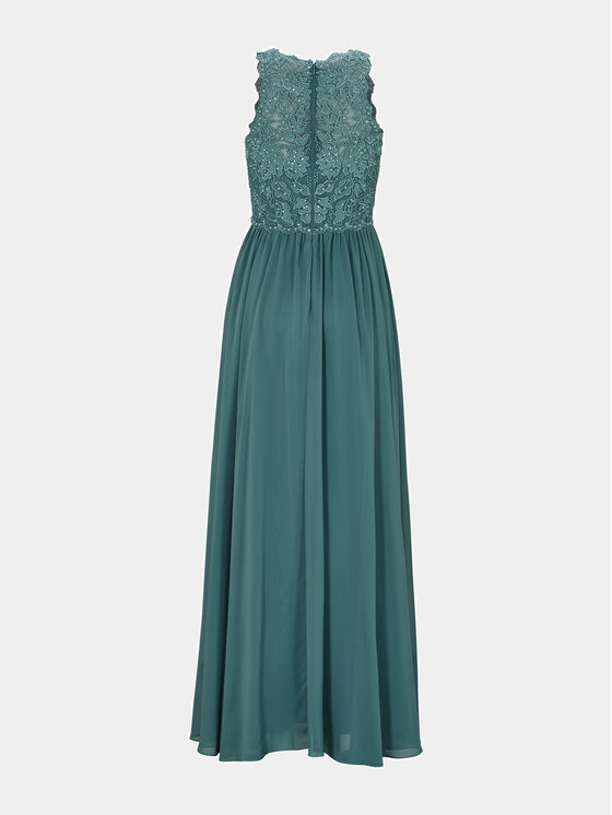 Hey Kyla Hey Kyla Abendkleid 5AG046HK Grün Regular Fit