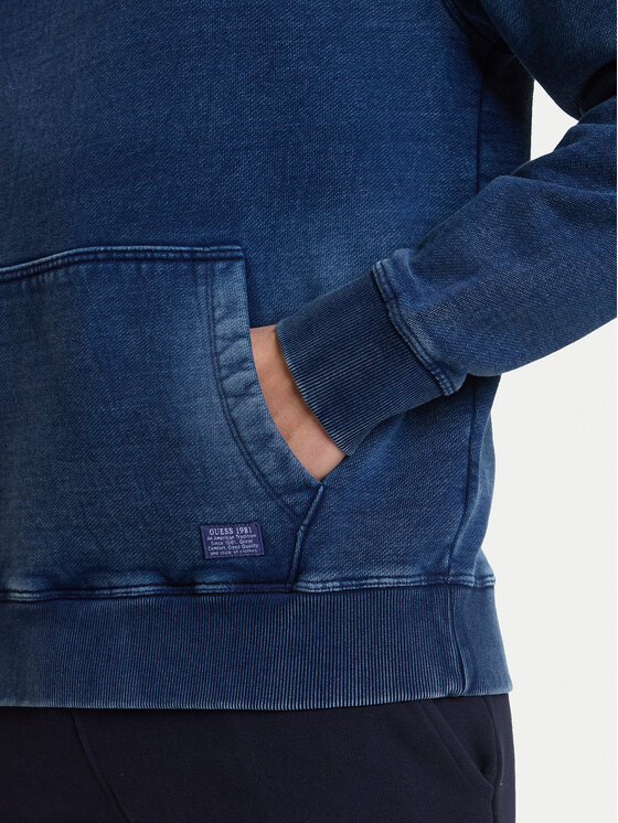 Guess Guess Суитшърт M6GQ20 K3168 Тъмносин Regular Fit