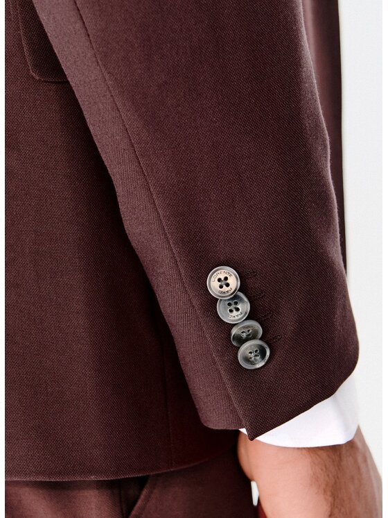 Pako Lorente Pako Lorente Marynarka P26SF-3G-007 Brązowy Slim Fit