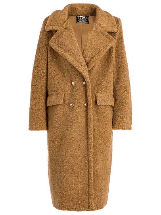manteau marron hiver