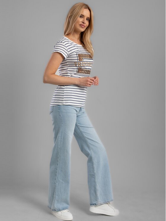 Perso Perso Sukienka codzienna TCE91C0040F Granatowy Regular Fit