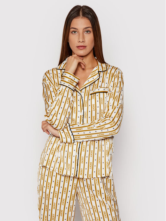DKNY DKNY Pijama YI2922486 Bej